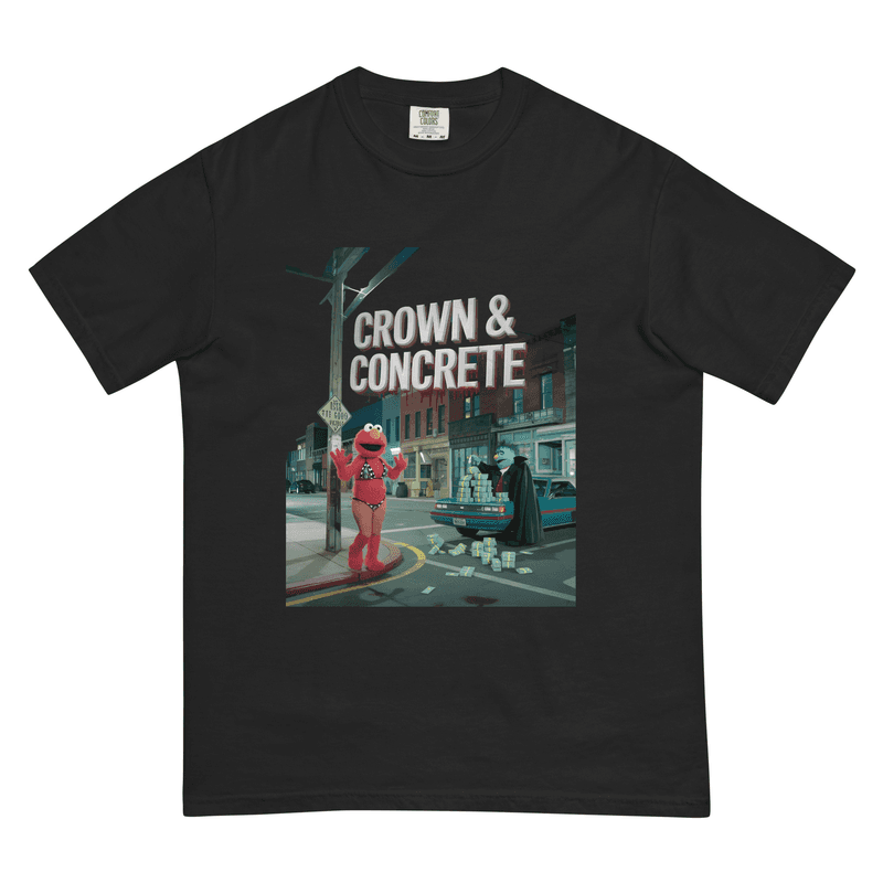 Sesame Streetwear" Graphic Tee | Premium Nostalgia Streetwear T-Shirt Unisex garment-dyed heavyweight t-shirt