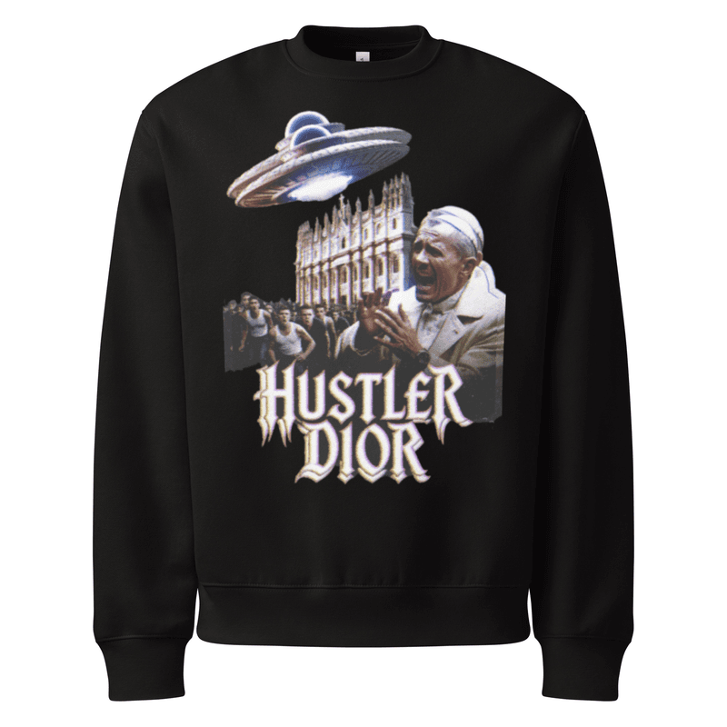 Oversized heavyweight sweatshirt