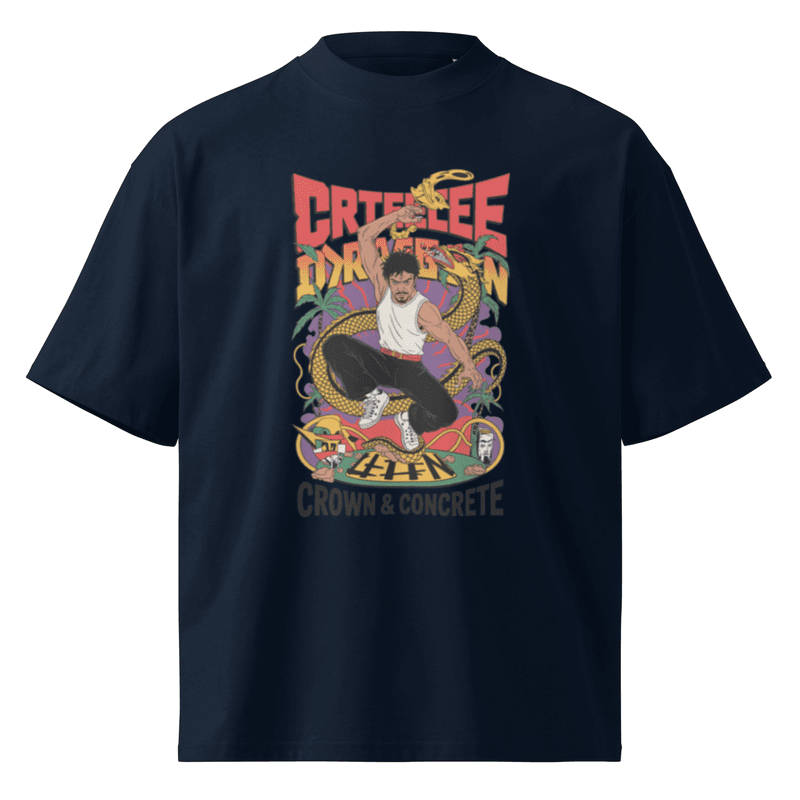 Swerve God “Glow Master” Bruce Leeroy Tee – Harlem Kung-Funk Edition