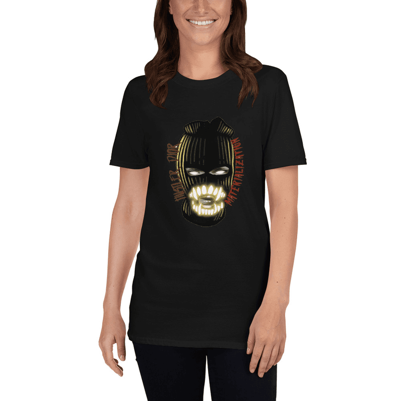 Mask On Delta Time Tee in Black