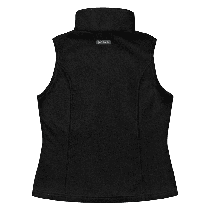 Crown and Concrete Embroidered Women's Columbia Fleece Vest | Cute Logo
