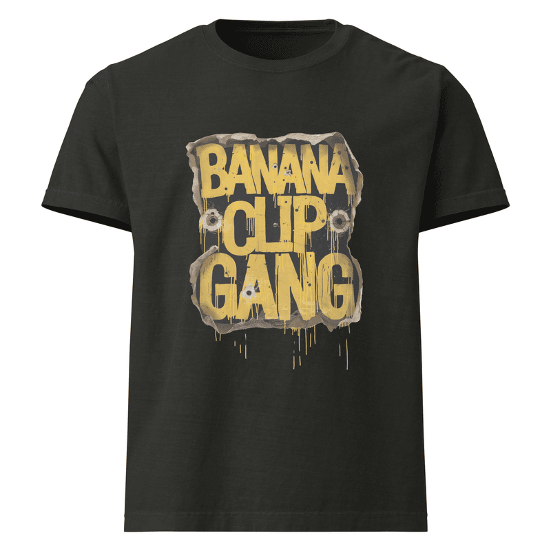 "Banana Clip Gang" Oversized T-Shirt | Premium Urban Streetwear Graphic Tee
